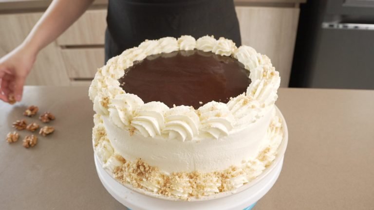 decorando la torta