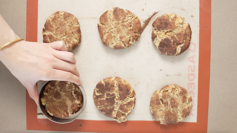 formando galletas