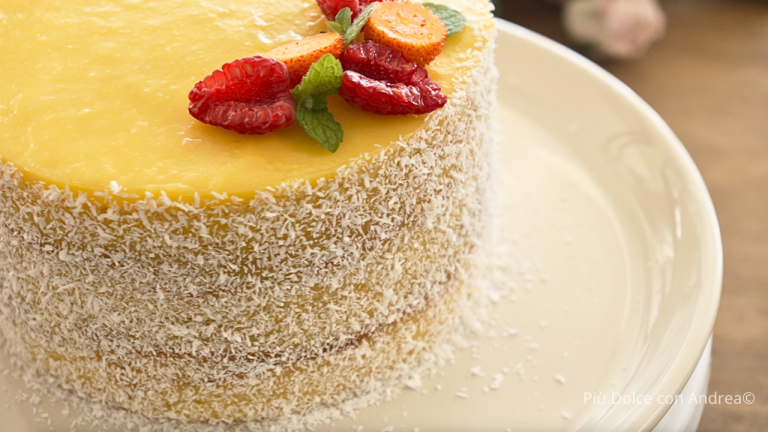 perfil de la torta panqueque naranja